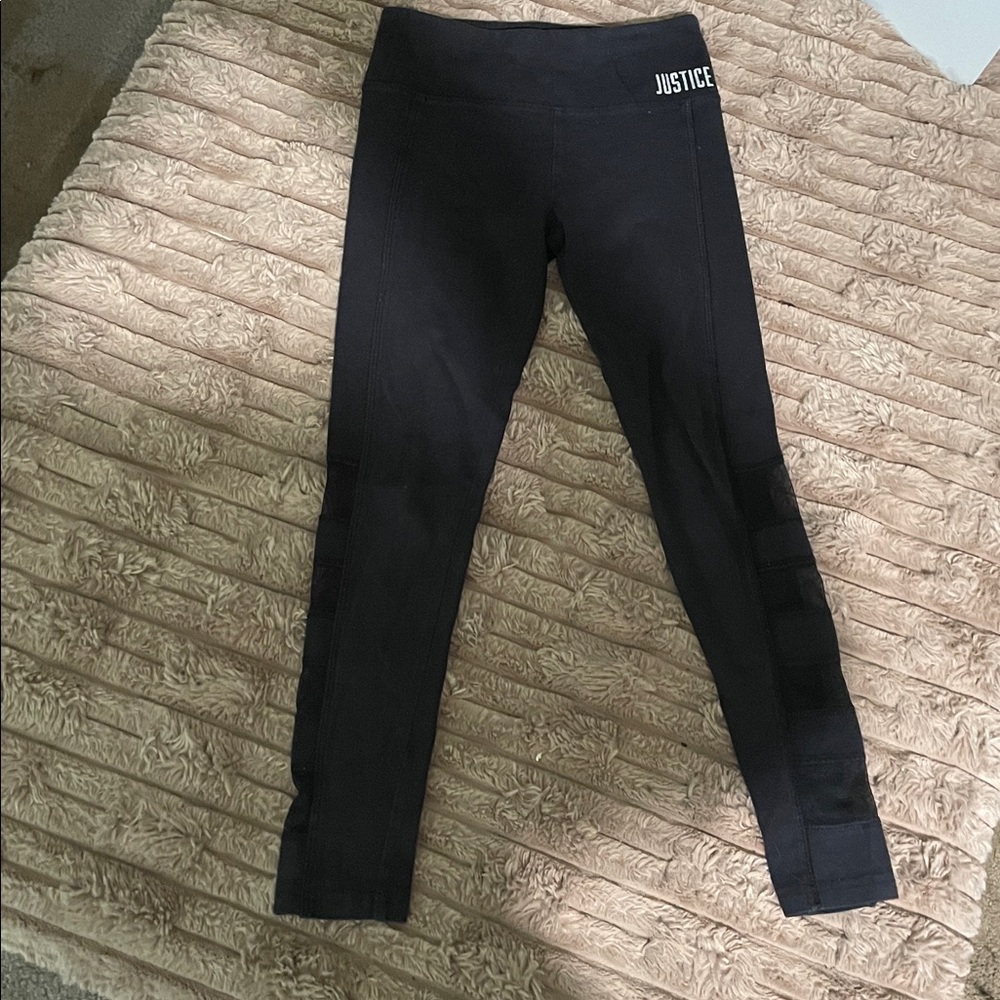 Justice Active Black Leggings